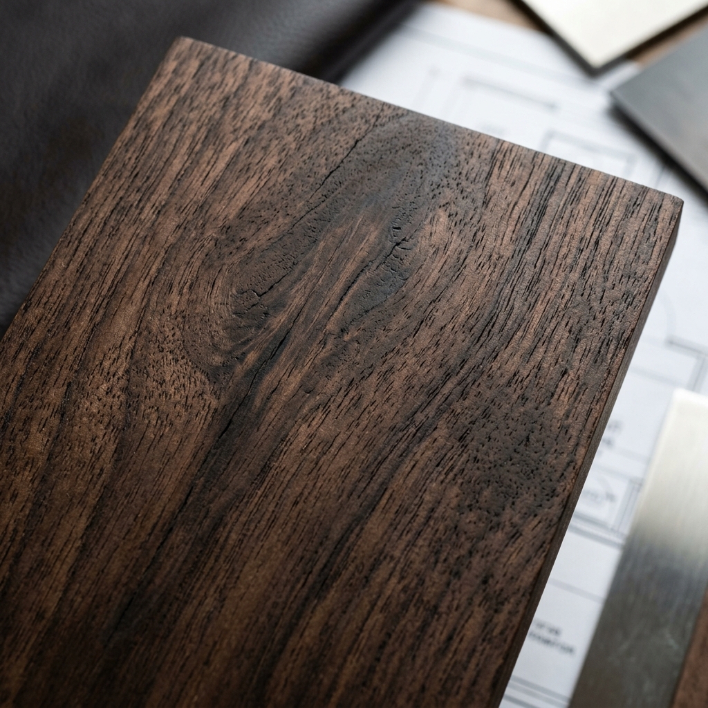 American Smoked Walnut Texture
