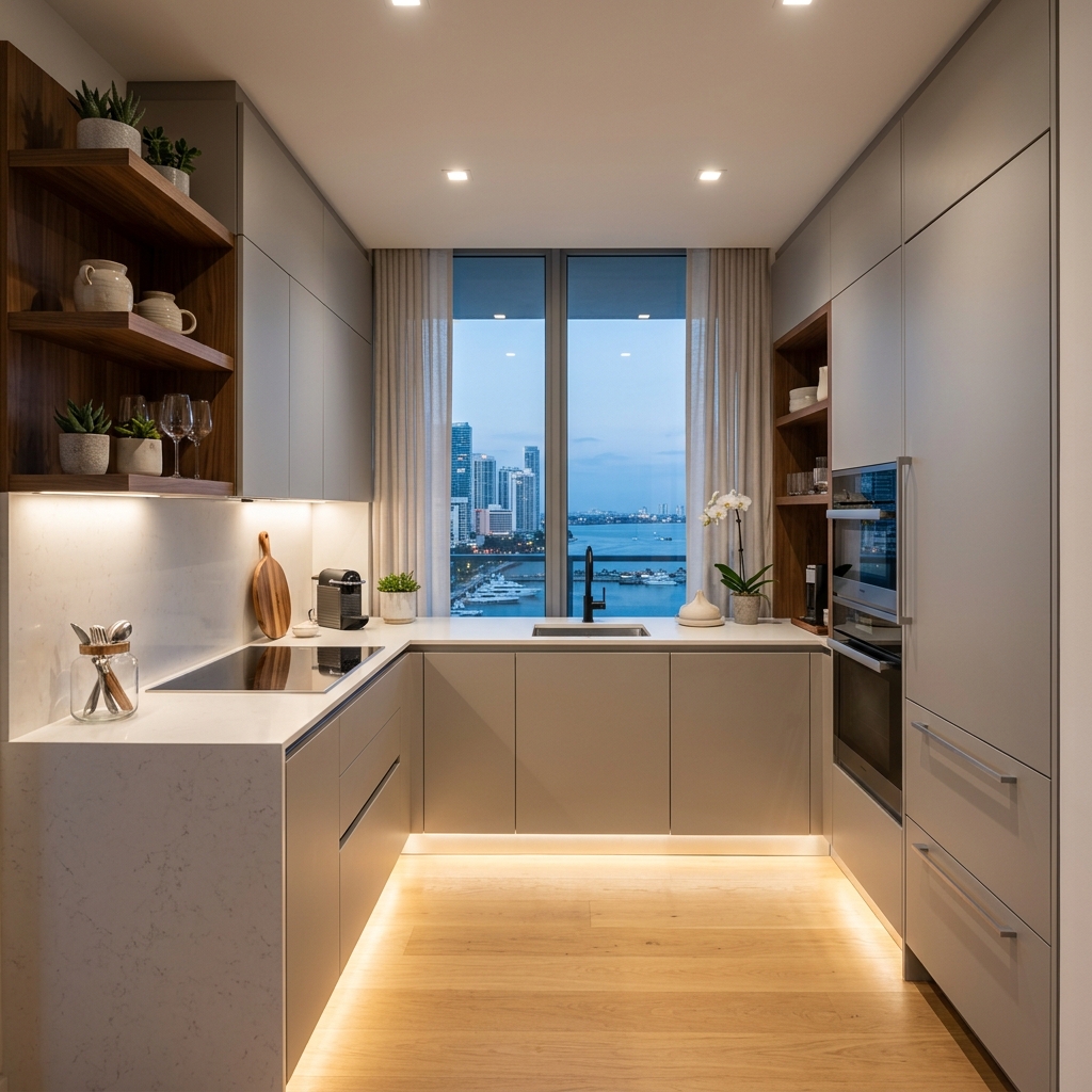Small Kitchen Condo Remodel Example
